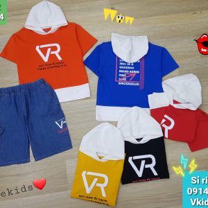 [🤝Bán Sỉ Vkids-Top1Order🛒] – BB0712-A Bộ cotton có mũ, quần jean có túi in VR, hiệu VK, size 9-14/R6
HOT SUMMER BOY
Inbox Chốt đơn 
Trời đẹp khi có nhiều mây… – 2022-06-25 07:36:40