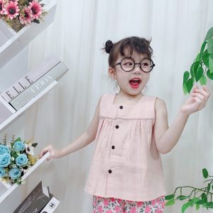 [🤝Bán Sỉ Vkids-Top1Order🛒] – Hàng sẵn giao ngay
Bộ bg xuất hàn s80-130.r6b/ màu
Hàng thiết kế áo sát nách cổ vuông chất đũi kết hợp quần thô hoa rất xinh
Pho – 2023-05-25 02:31:53