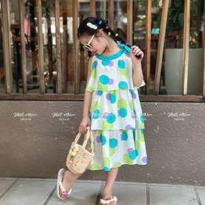 [🤝Bán Sỉ Vkids-Top1Order🛒] – J3614 – HÀNG SẴN KHO
 Siêu phẩm mùa hè với tone màu nổi bật siêu HOT. Thiết kế cổ yếm hottrend cùng 3 tầng bồng bềnh cực dễ thươ… – 2023-06-15 08:09:02