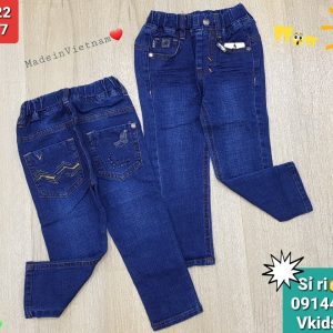 [🤝Bán Sỉ Vkids-Top1Order🛒] – YQJ0022-A1-Q.BTJean dài 1 lớp,thêu in sau túi,màu xanh,hiêu Made in Vietnam,size 1-7/ri7/ giá sỉ 99k- chiết khấu 15k còn 84k
#to… – 2023-06-09 03:45:02