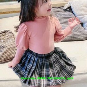 💖Buôn_sỉ_HN💖 Áo bé gái, chất cotton zip lông 2 mặt, cổ lọ 4 phân, tay đính hạt xinh xắn, top1order_00008_3TA10341310_sg2