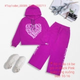 [👕👗Tin_Sỉ_Vkids🛒] – 💖Buôn_sỉ_HN💖 Bộ bé gái, chất nỉ da cá dày dặn, hình in sắc nét, siz …