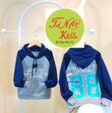 [👕👗Tin_Sỉ_Vkids🛒] – ☘️Buôn_sỉ_SG☘️ Áo bé trai, hoodie có nón, chất da cá dày dặn, size 17- …
