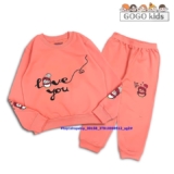 [👕👗Tin_Sỉ_Vkids🛒] – ☘️Buôn_sỉ_SG☘️ Bộ bé gái, chấ da cá dày dặn, hình in kute, màu đe …