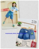 [👕👗Tin_Sỉ_Vkids🛒] – ☘️Buôn_sỉ_SG☘️ Quần jean bé gái, chất jean cotton, form suông lửng, size 20-55k …