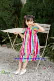 [👕👗Tin_Sỉ_Vkids🛒] – 💖Buôn_sỉ_HN💖 Váy bé gái, chất thô cotton mềm mát, màu cầu vồng siêu xinh, s …