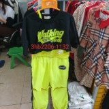 [🤝Top1Rent_DV_Cho Thuê Hàng] – 3HB2206-1132 – Bộ nhảy  nữ 3 chi tiết,  in Walking, màu đen, quần chất dù  cho 15-48kg 
 – 2023-12-12 09:19:16