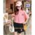 ☘️Buôn_sỉ_HN☘️ Bộ bé gái, cotton, cộc tay, áo croptop, in gấu dâu, size 7t-14t – top1order_00283_4HB10261602_sg1