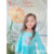 🌸 Hàng sỉ HN 🌸 Váy Cotton in elsa đuôi cá, tay nối bồng, size 3t-10t, top1order_00004_12042908_s1